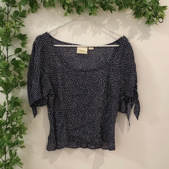 Maeve Cold Shoulder Blouse - Picture 3 of 6